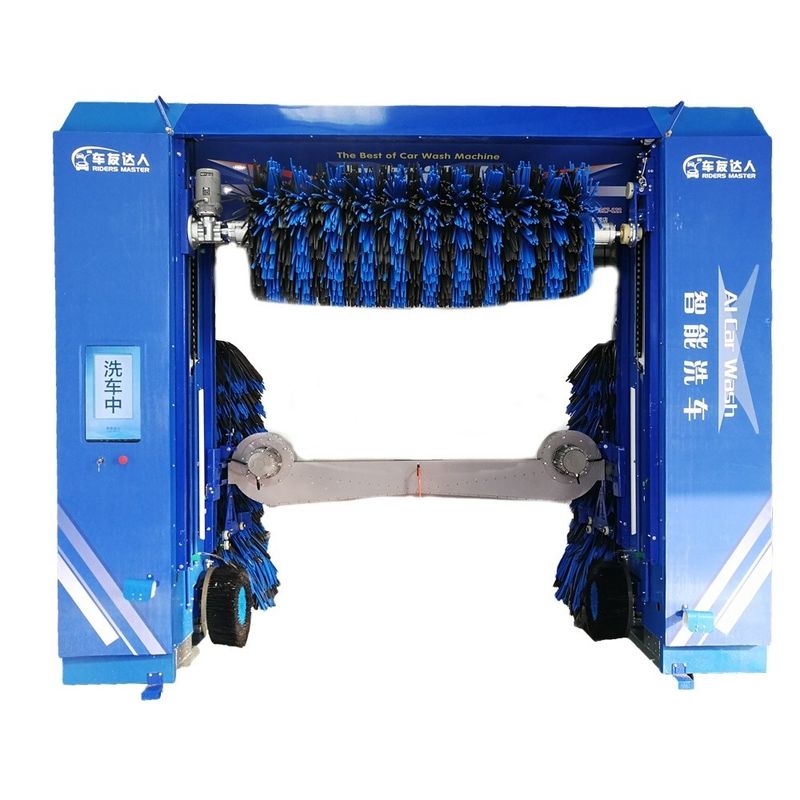 Automatische Saphir-Farb-Rollover-Autowaschmaschine CF380 mit Smart-Ad-Bildschirm
