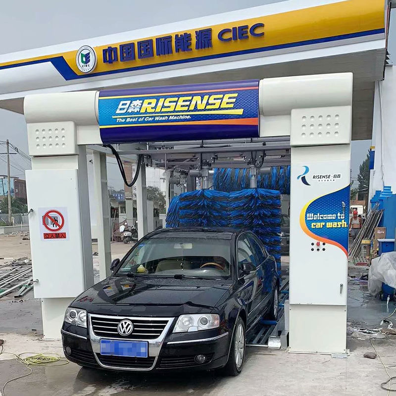- Schickes Design-Stil König der 9-Pinsel Automatische Express Tunnel Autowaschmaschine in Europa