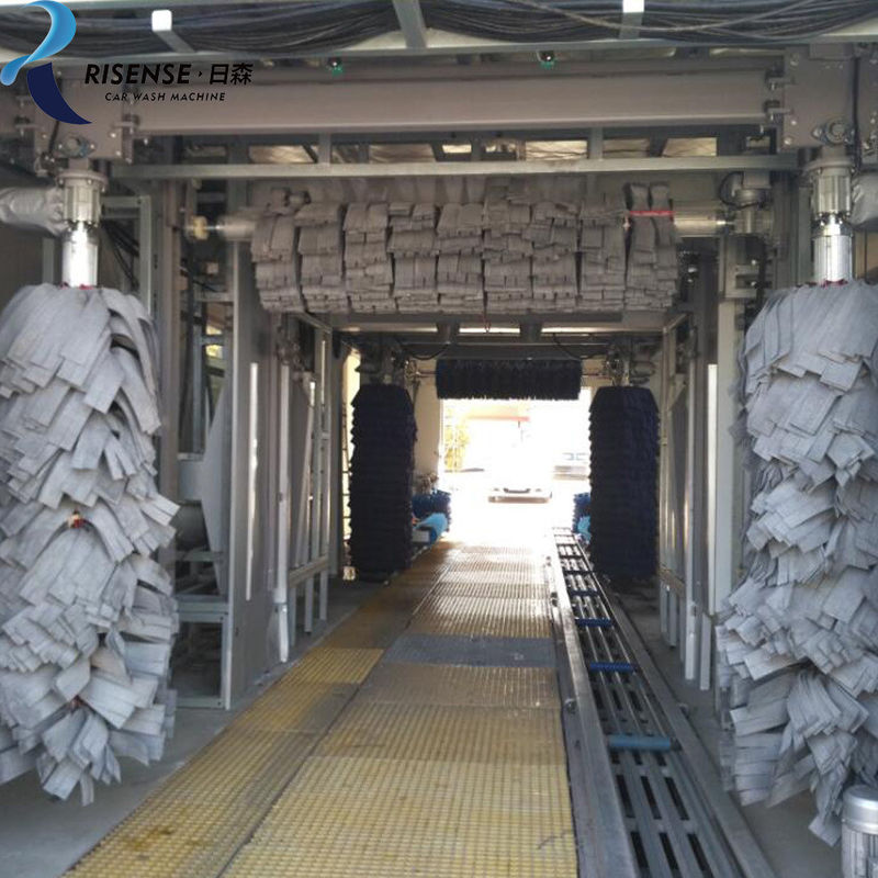 Hot-dip Galvanized Risense Autowaschmaschine und automatische Auto Reinigungsmaschine an einer Tankstelle