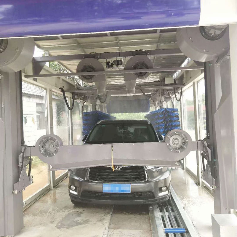 Hot-dip Galvanized Risense Autowaschmaschine und automatische Auto Reinigungsmaschine an einer Tankstelle