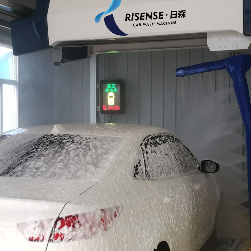 Abschied nehmen von der manuellen Autowaschung mit dem automatischen Autowaschsystem Risense 360 Plus