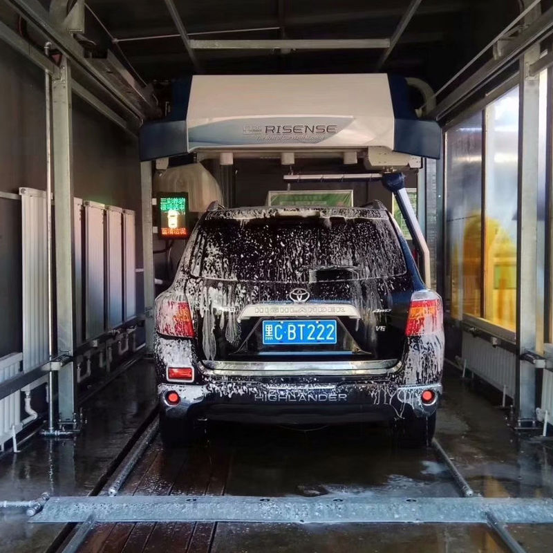 Berührungsloser Risense 360 Plus Bürstenloser Autowaschmaschine für Auto/SUV/Coach innerhalb von 10 Sitzen