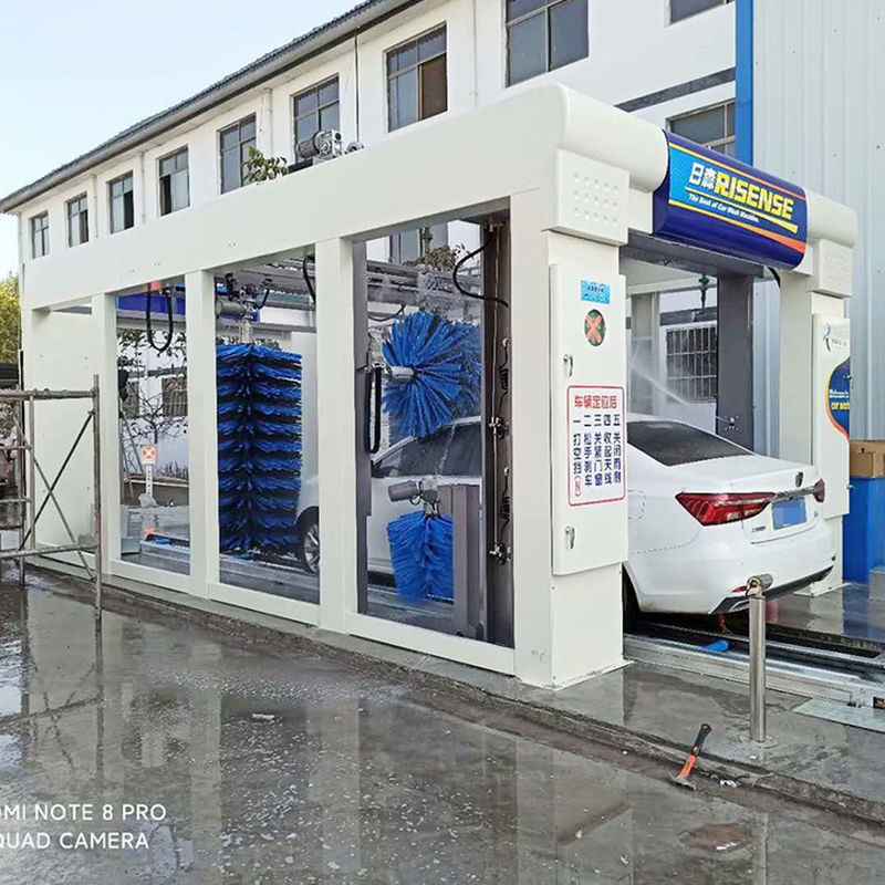 Kraftvolle 1500W automatische Tunnelbürste Waschmaschine für Autos Jeeps und Reisebusse