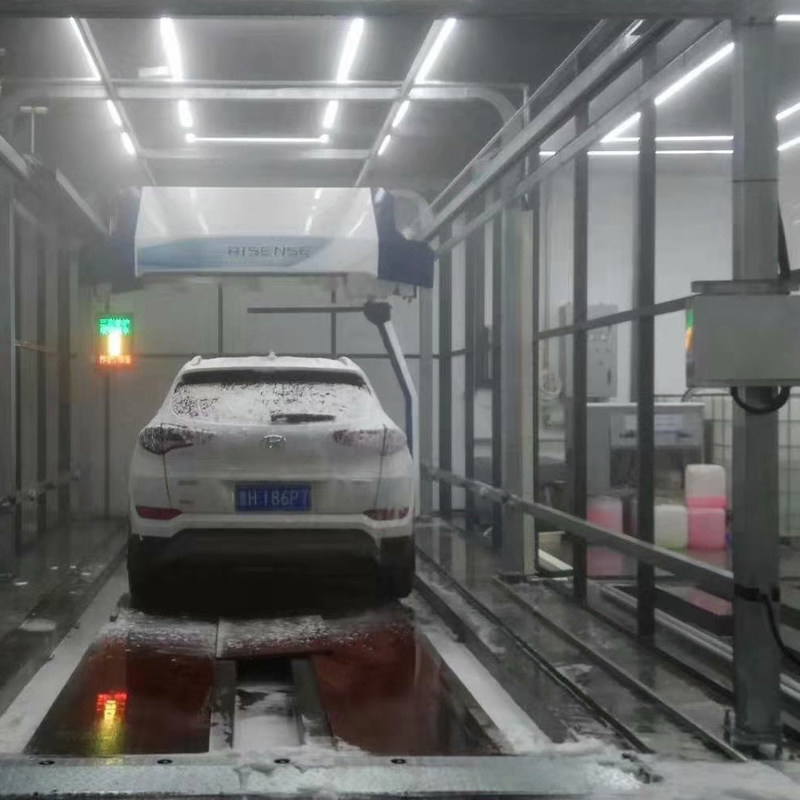 Risense 360 - Autowaschmaschine im Stil des schicken Designs für Auto/Jeep/Coach innerhalb von 10 Sitzen