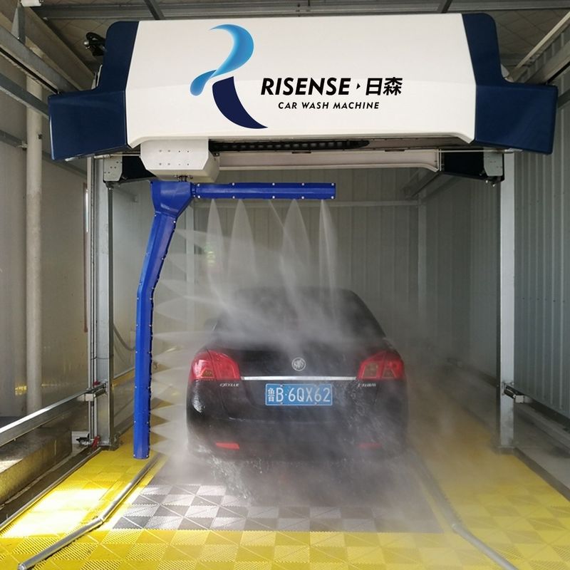 Hot Dip Verzinkung Stahl Risense Smart Modell mit 120 bar Hochdruck Roboter berührungslose Autowaschmaschine