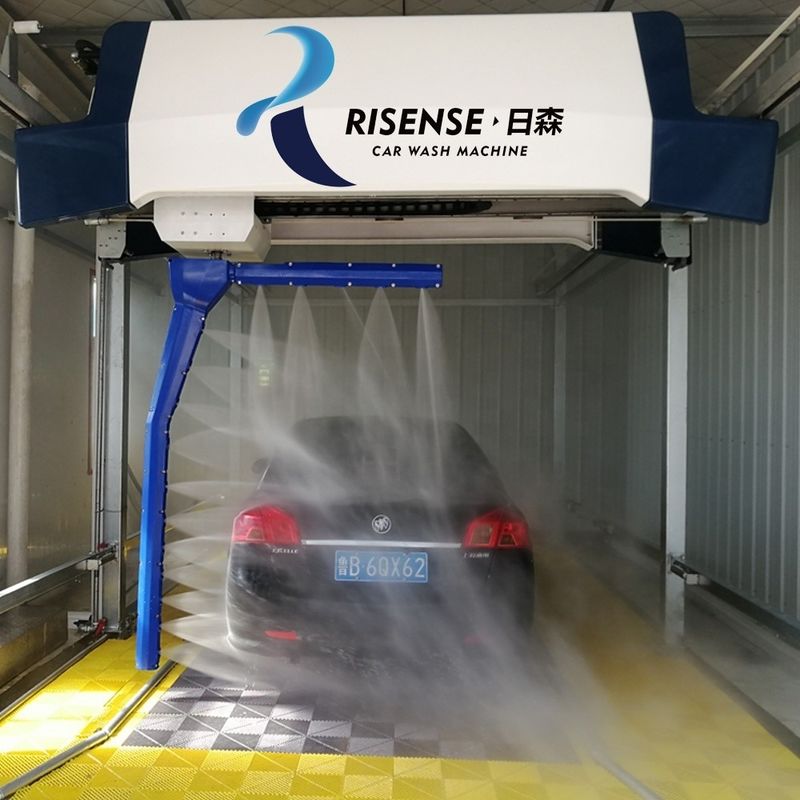 Hot Dip Verzinkung Stahl Risense Smart Modell mit 120 bar Hochdruck Roboter berührungslose Autowaschmaschine