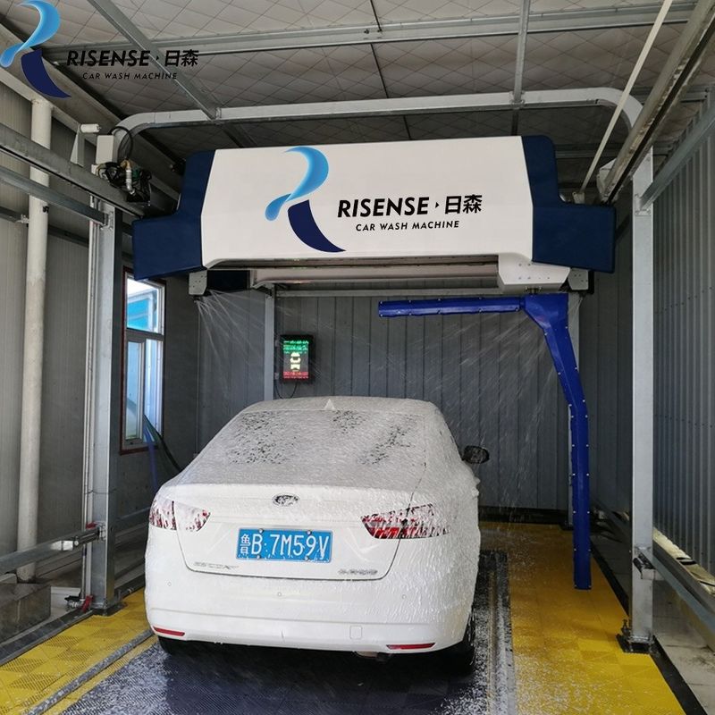 Hot-dip galvanisierte berührungslose Autowaschmaschine mit eingebauten schnellen Lufttrocknungssystem